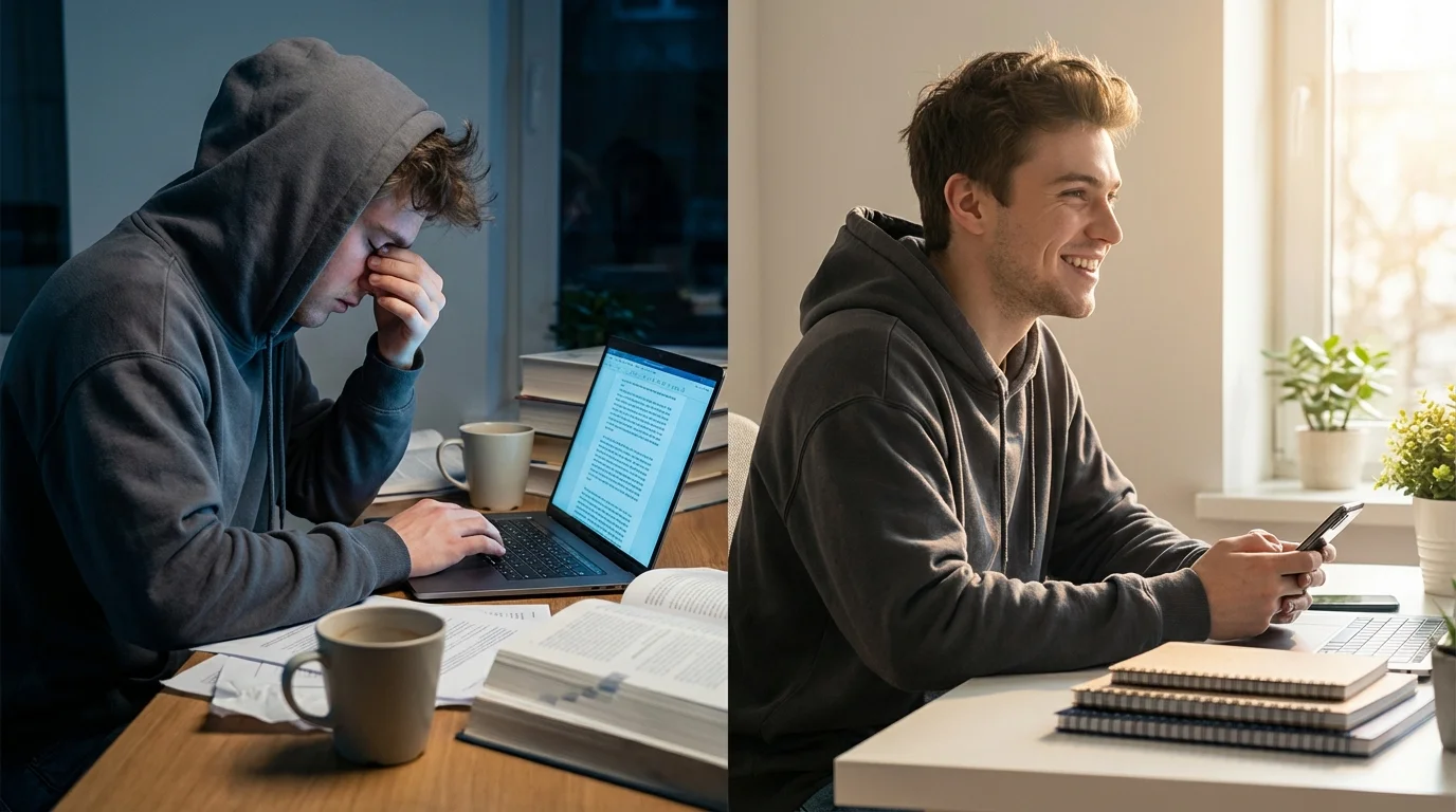 Comparing long dense textbook reading with interactive 5-minute mobile quizzes